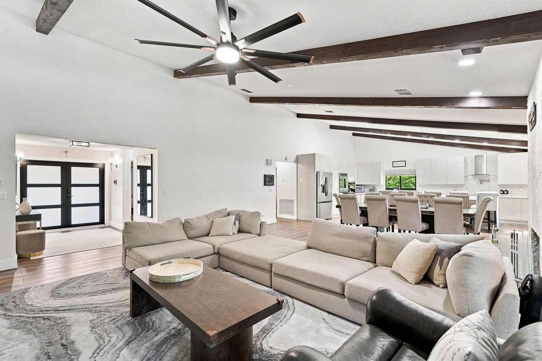 Open-Concept Living Area