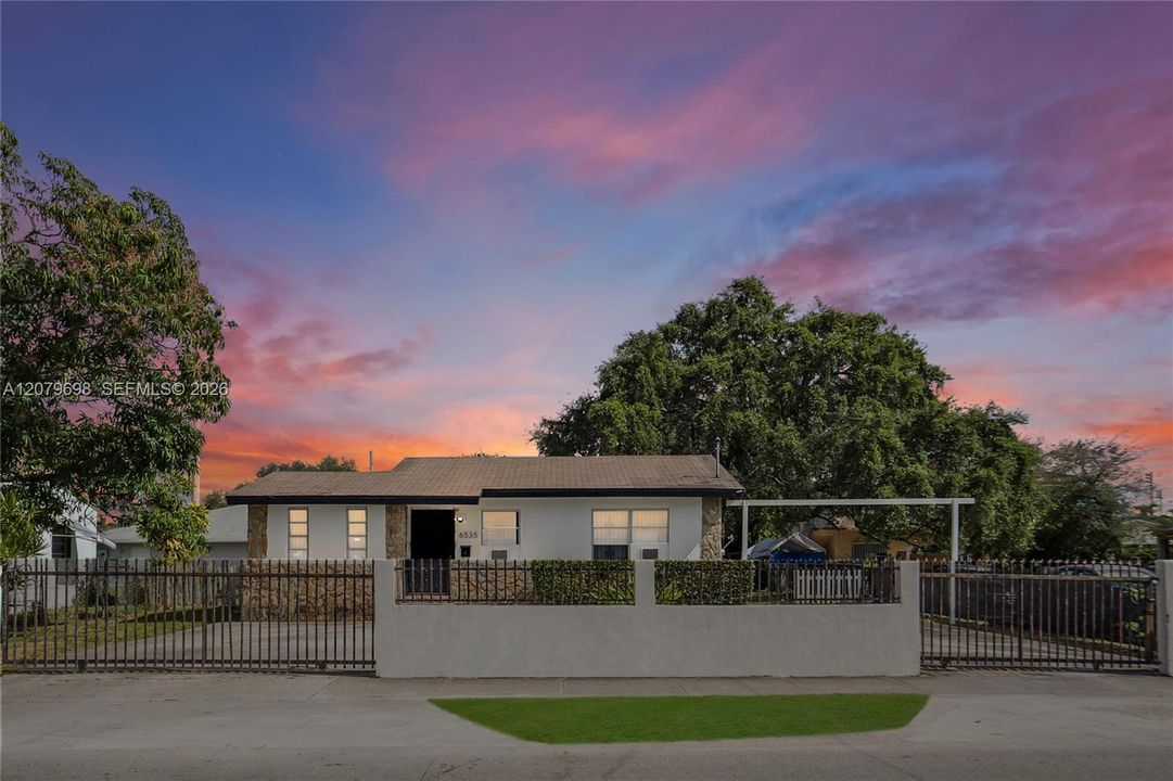 Investors:  Covered Land Play.  Use rental income on home while you prepare to develop the 8 approved townhomes.