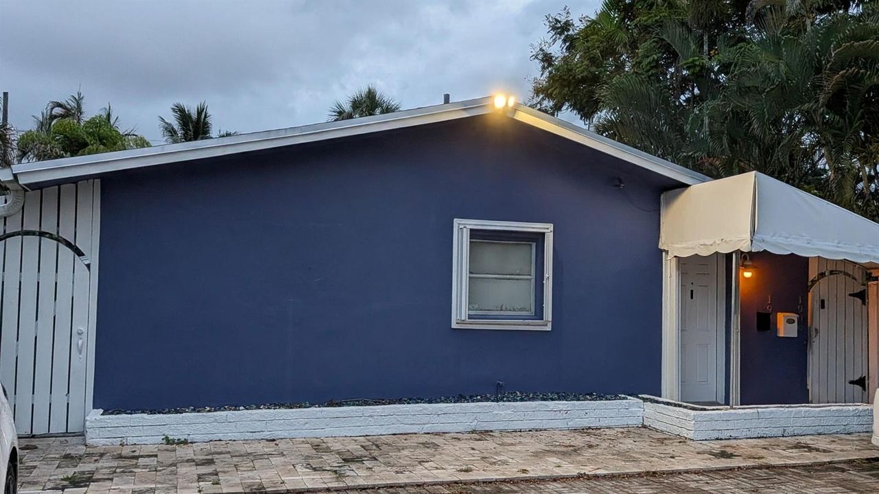 Exterior front
