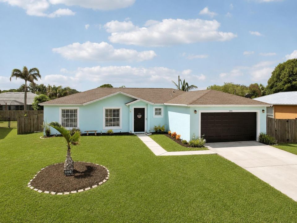 Virtually Staged Front house