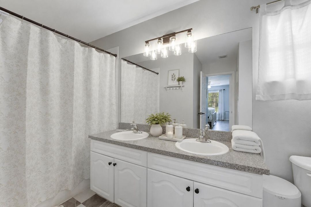 Virtually Staged Bathroom