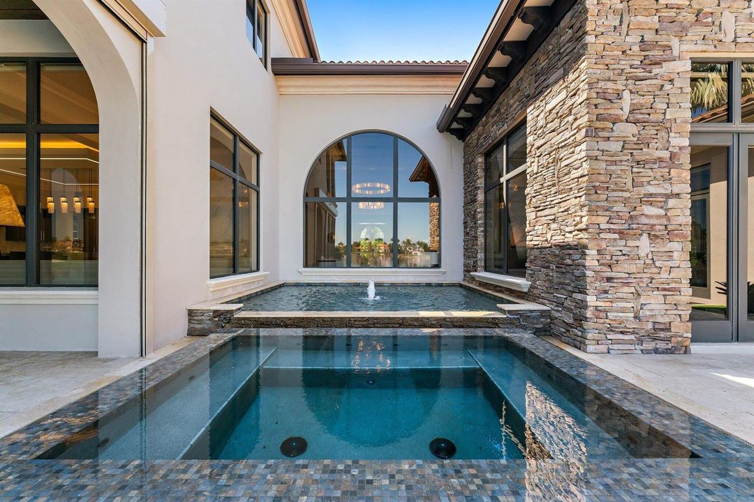 View from Spa to Living Room