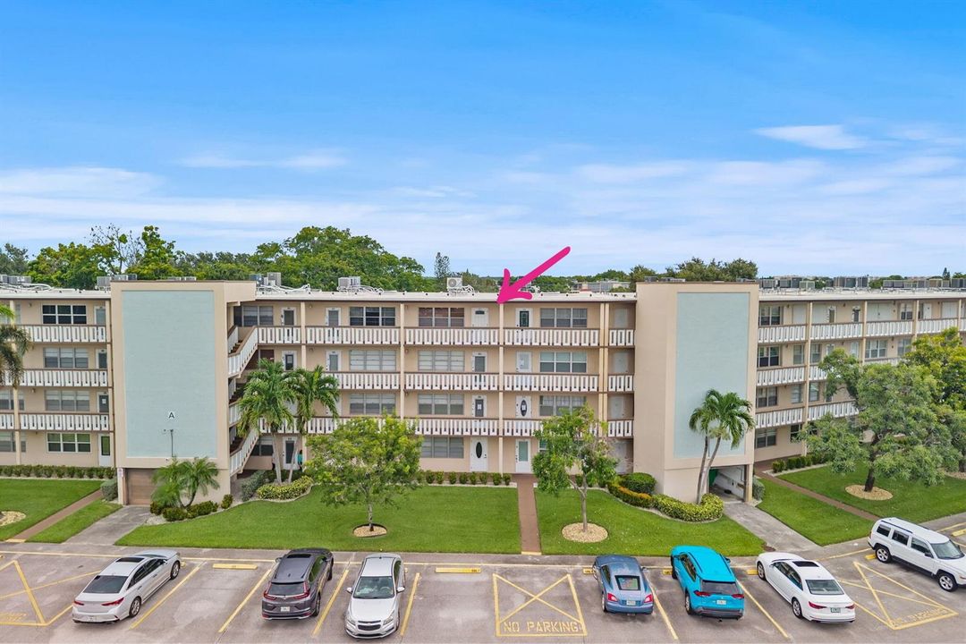 Aerial View of Building