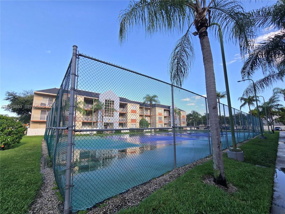 Tennis courts