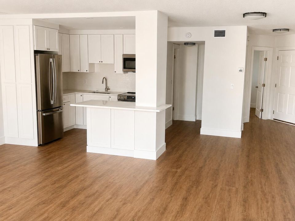 Living room kitchen