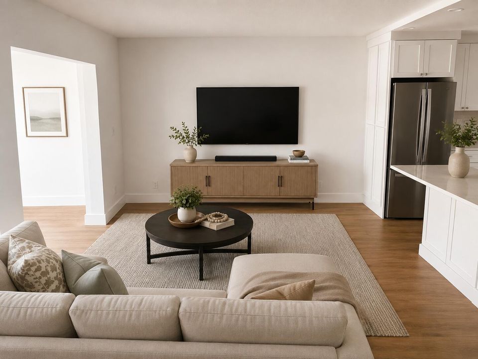 Living Room Staged