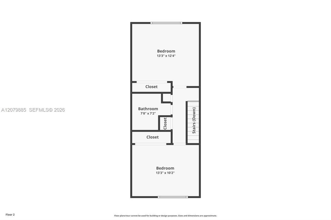 На продажу: $309,900 (2 спален, 1 ванн, 1097 Квадратных фут)