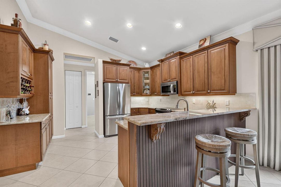 Kitchen with Counter