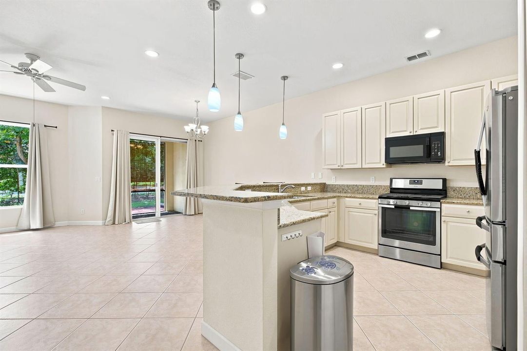 Kitchen & Living Room