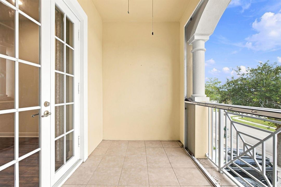 Balcony off Primary Suite