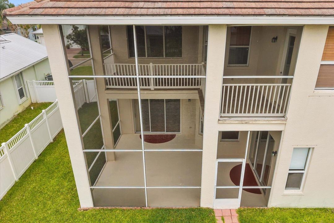 Balcony Drone view