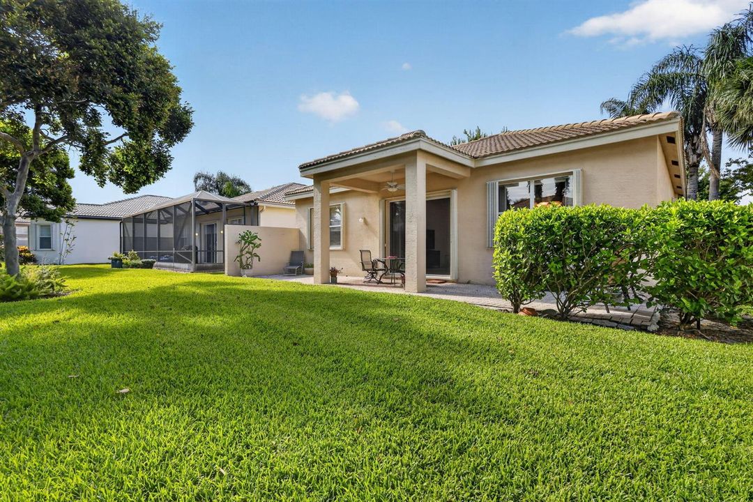 Enjoy a generous south-facing backyard