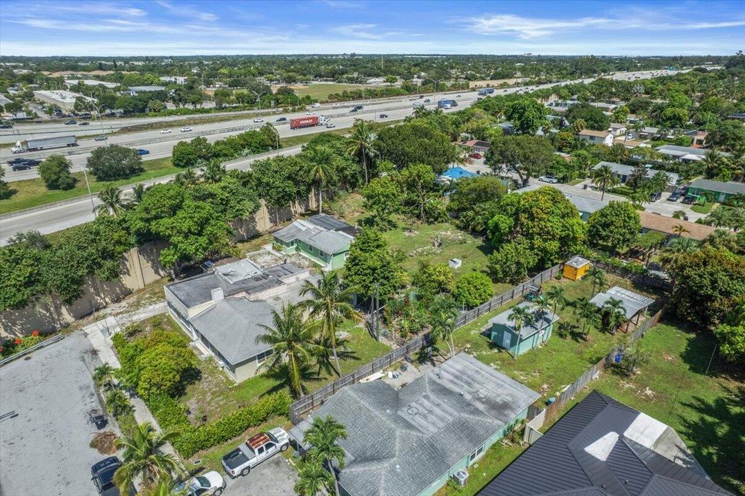 Ariel view - entire lot size