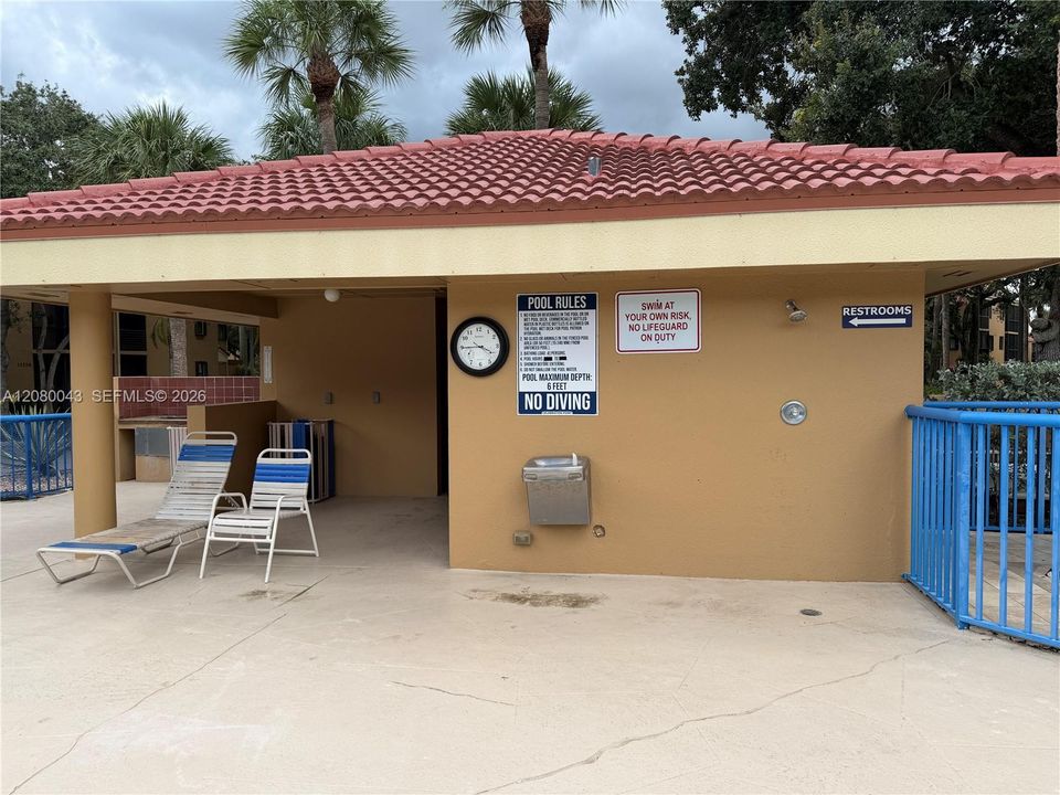 Pool Bathrooms