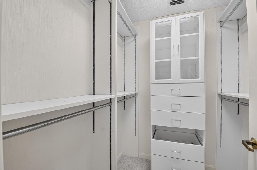 extra closet in primary