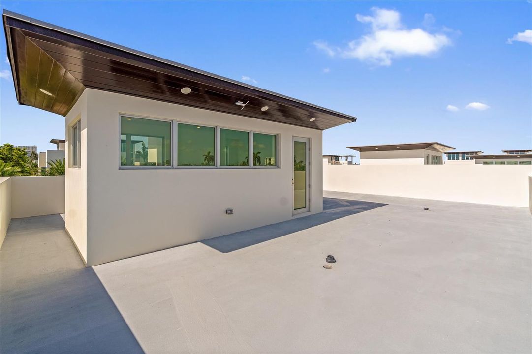 roof top area
