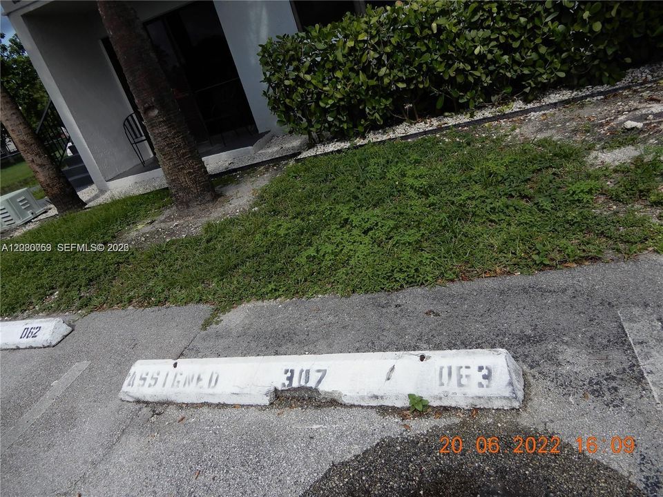 Deeded parking spot