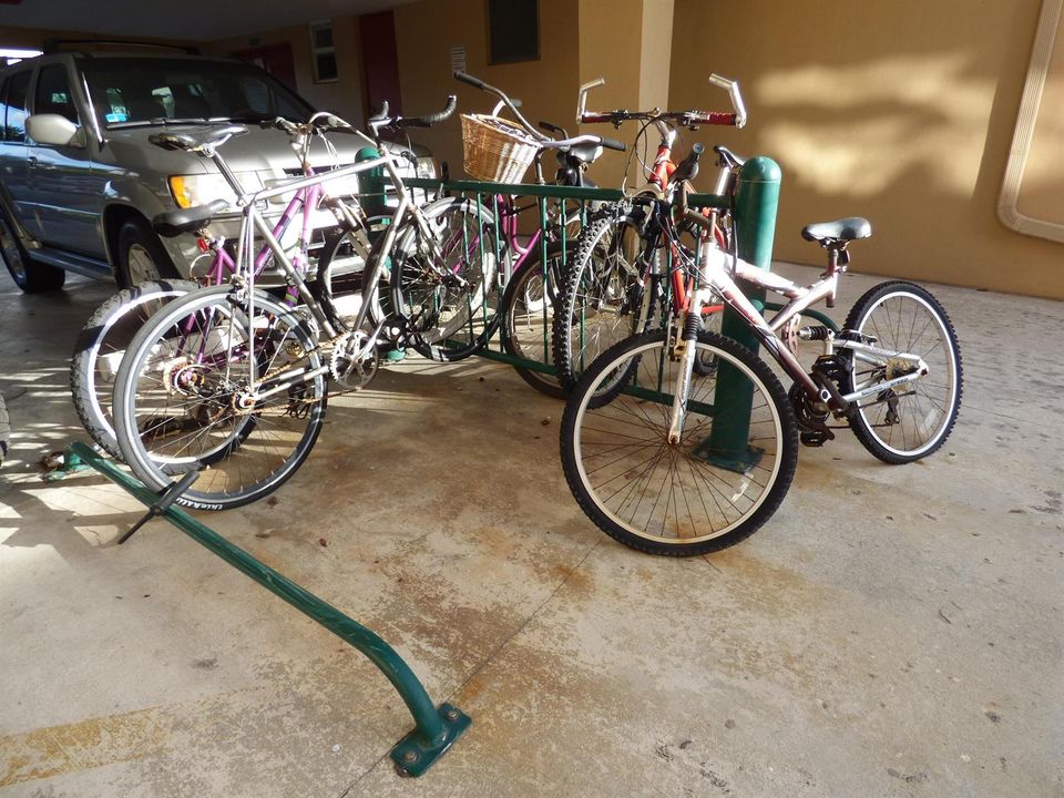 Bike Storage in Gated CarportP1020629