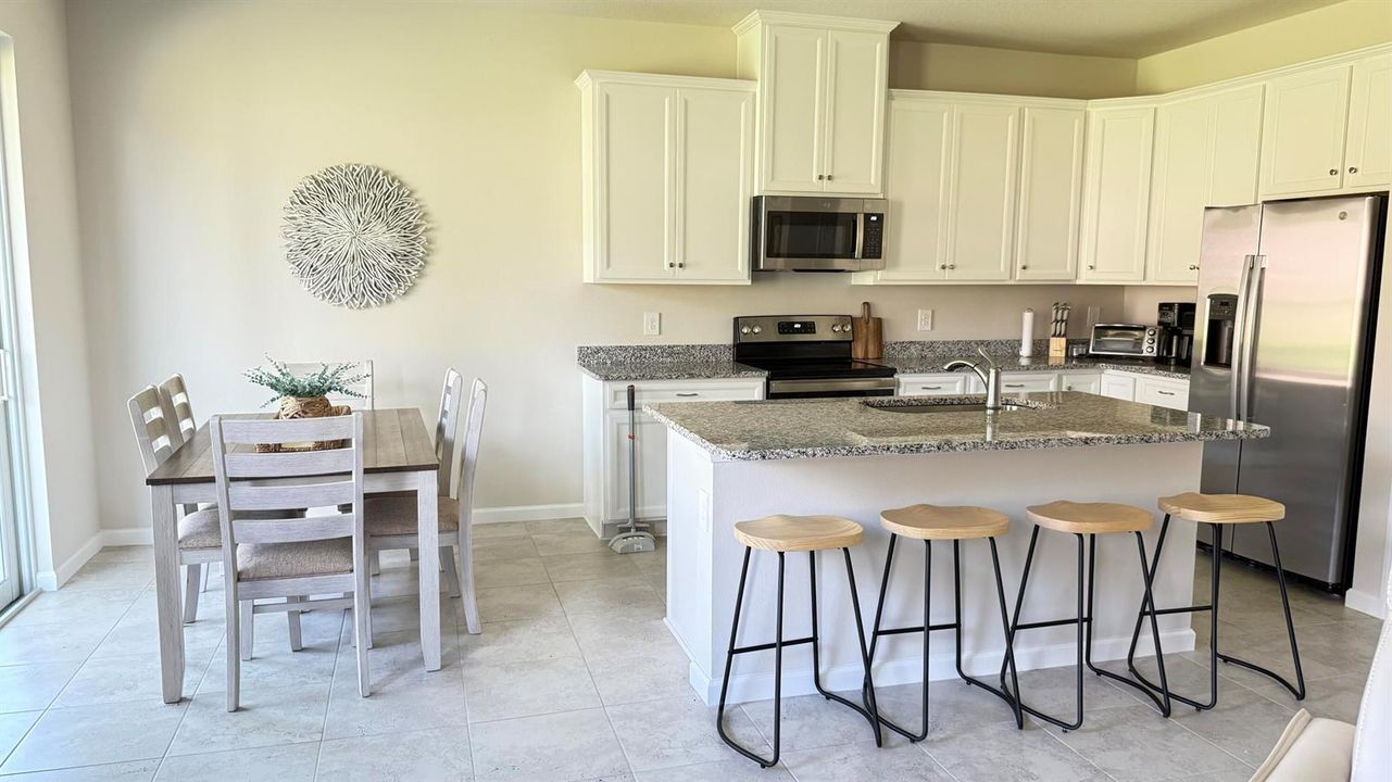 KITCHEN AND DINER ROOM
