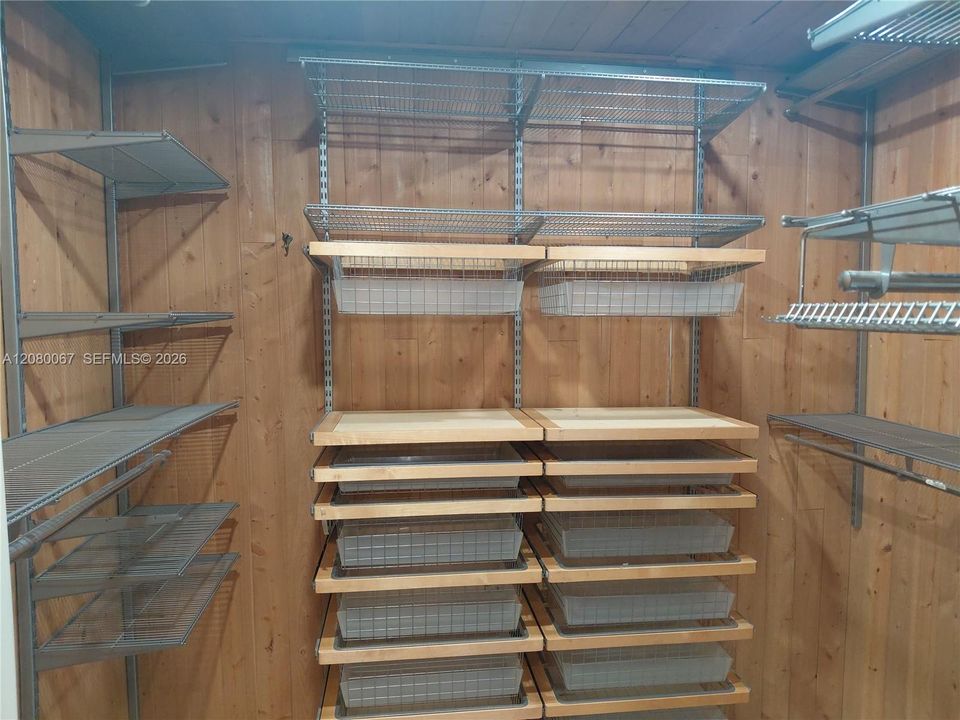 Master closet