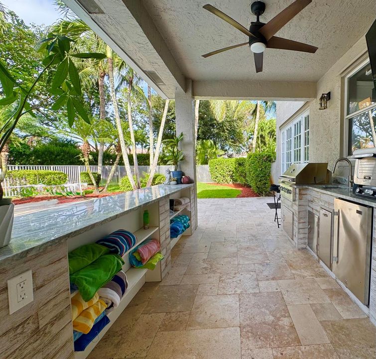 LARGE SUMMER KITCHEN AREA