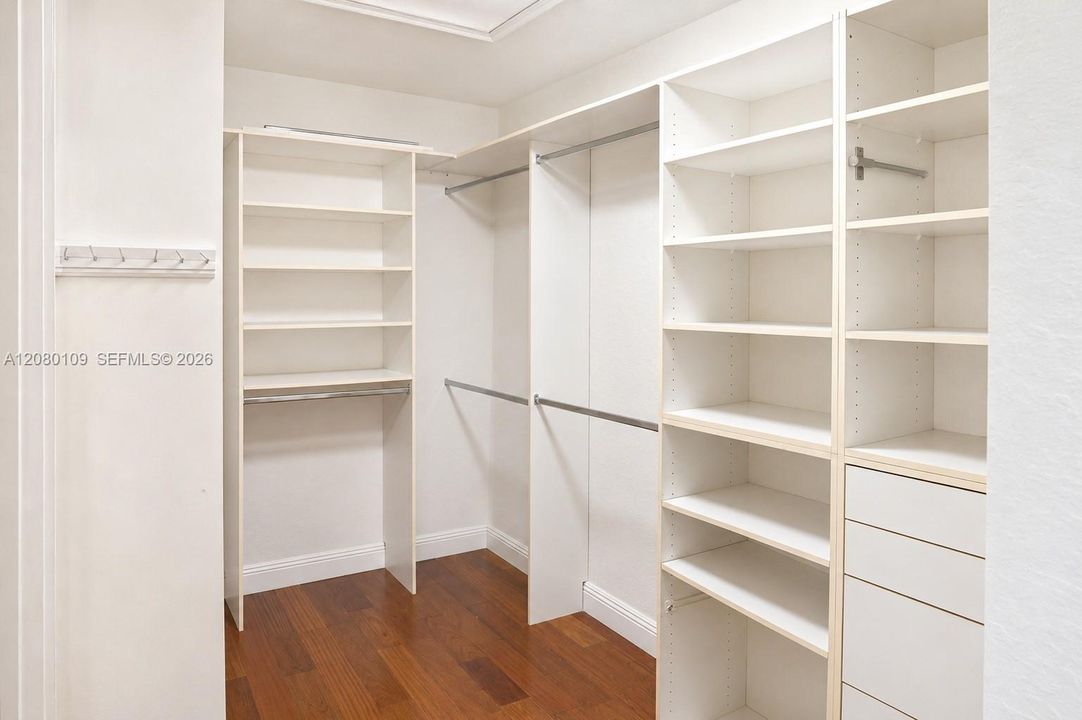 Primary Walk-In Closet