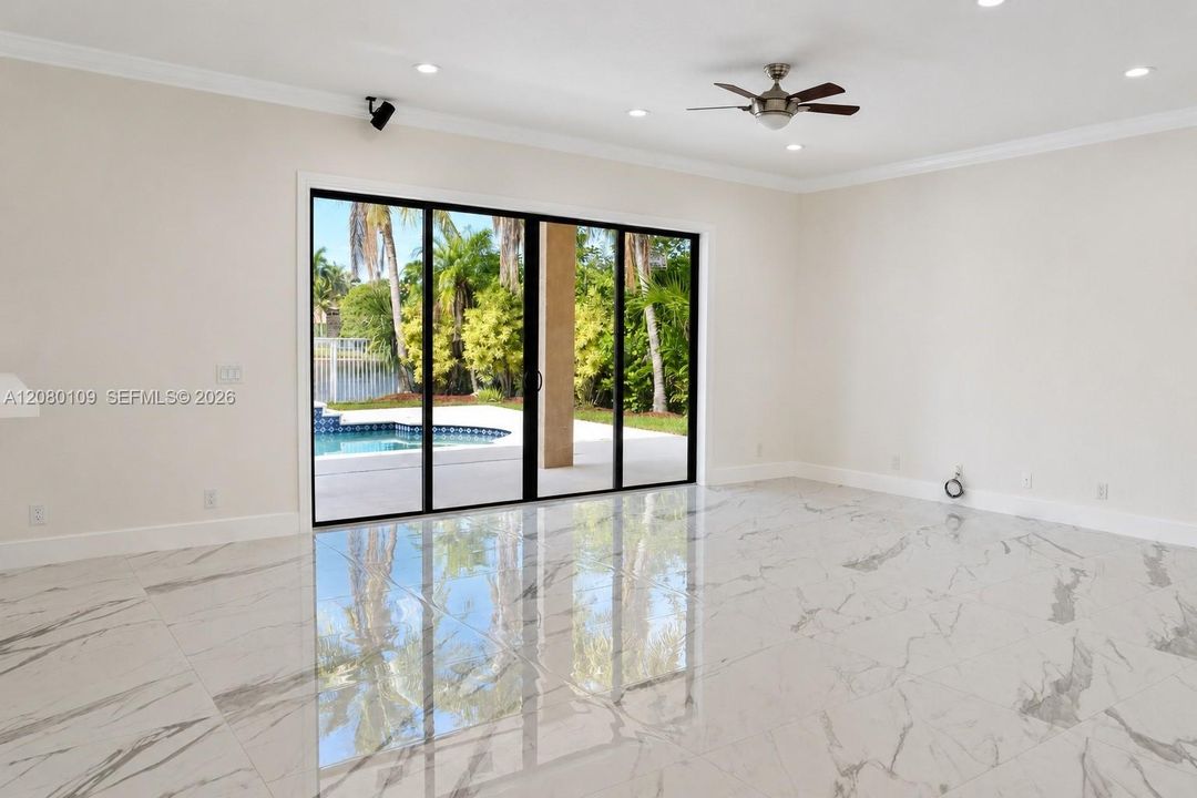 Family Room – Pool View