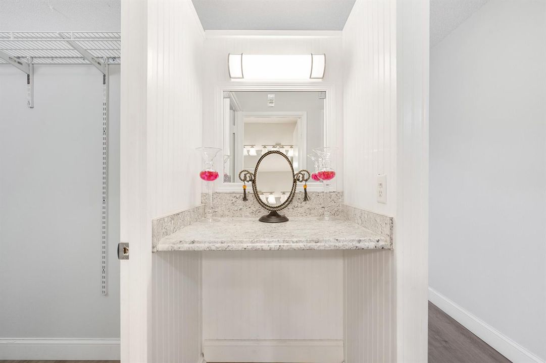 Vanity Area