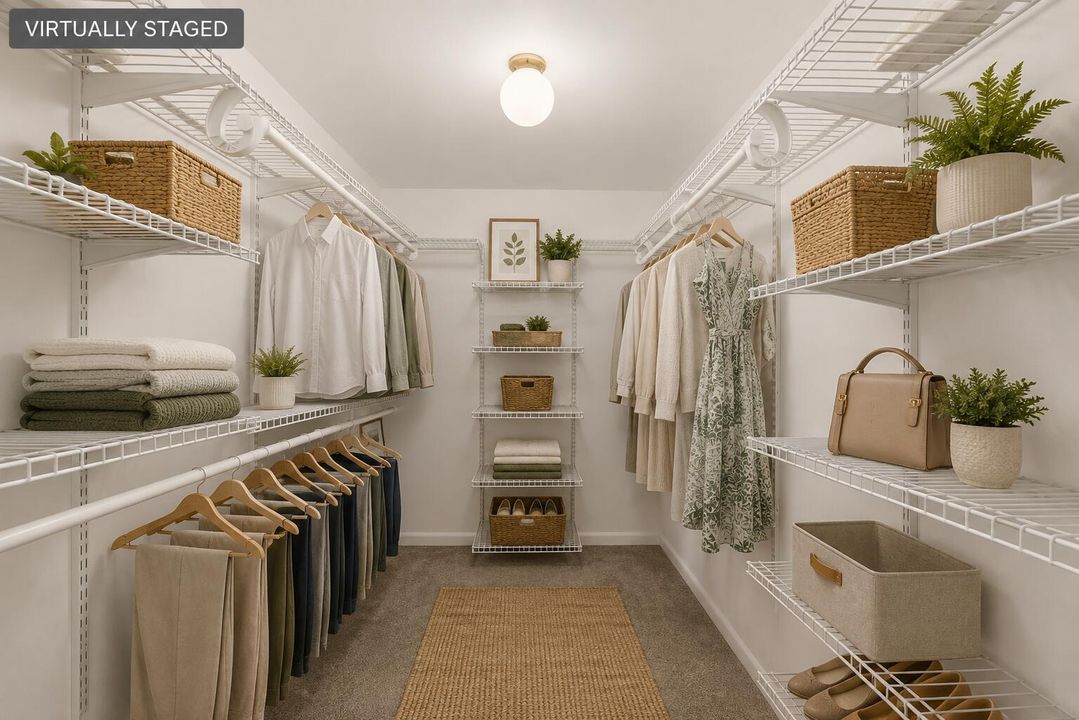 Main walk-in closet