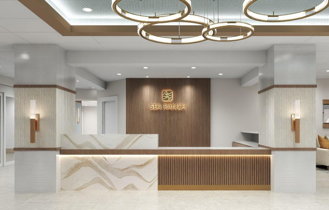 Rendering front desk
