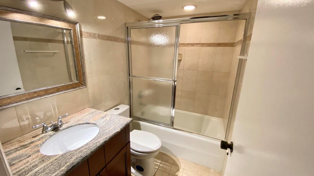 Masted bathroom