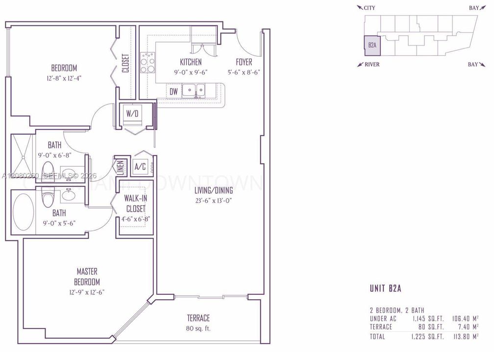 For Sale: $819,000 (2 beds, 2 baths, 1145 Square Feet)