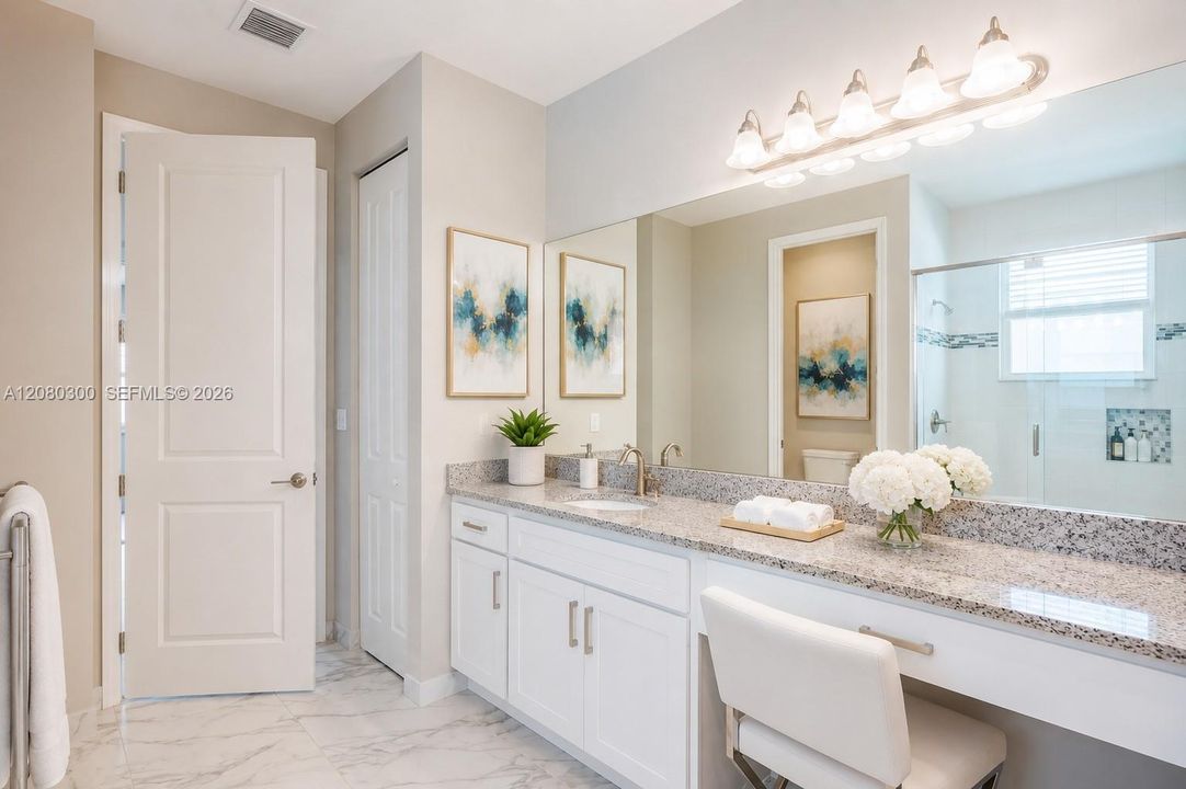 Bathroom Digitally Staged