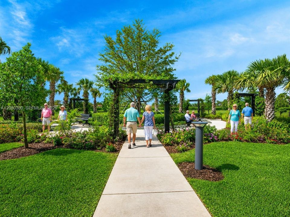 Walking Path Digitally Staged