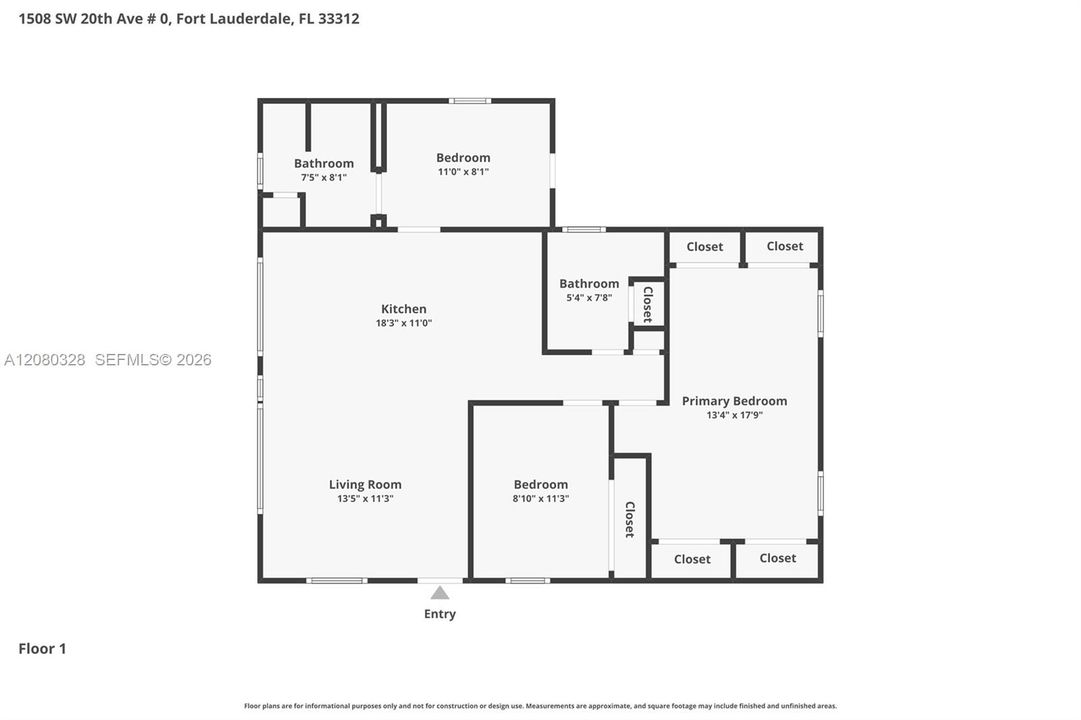 For Sale: $475,000 (3 beds, 2 baths, 1047 Square Feet)