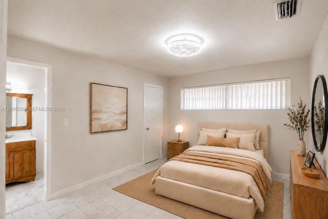 Virtually Staged Girl’s Bedroom