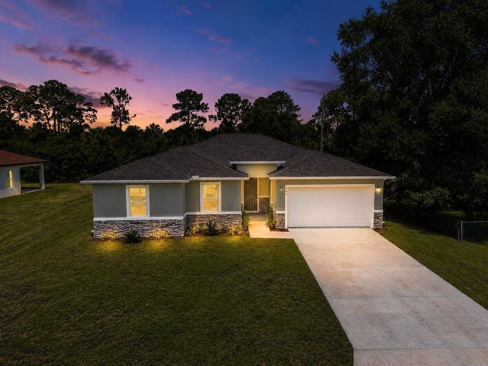 2 - House Front Twilight