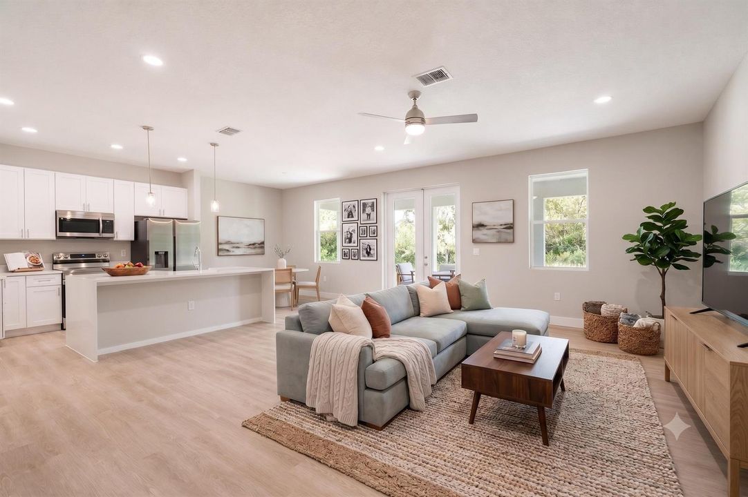 7 - Kitchen Family Staged