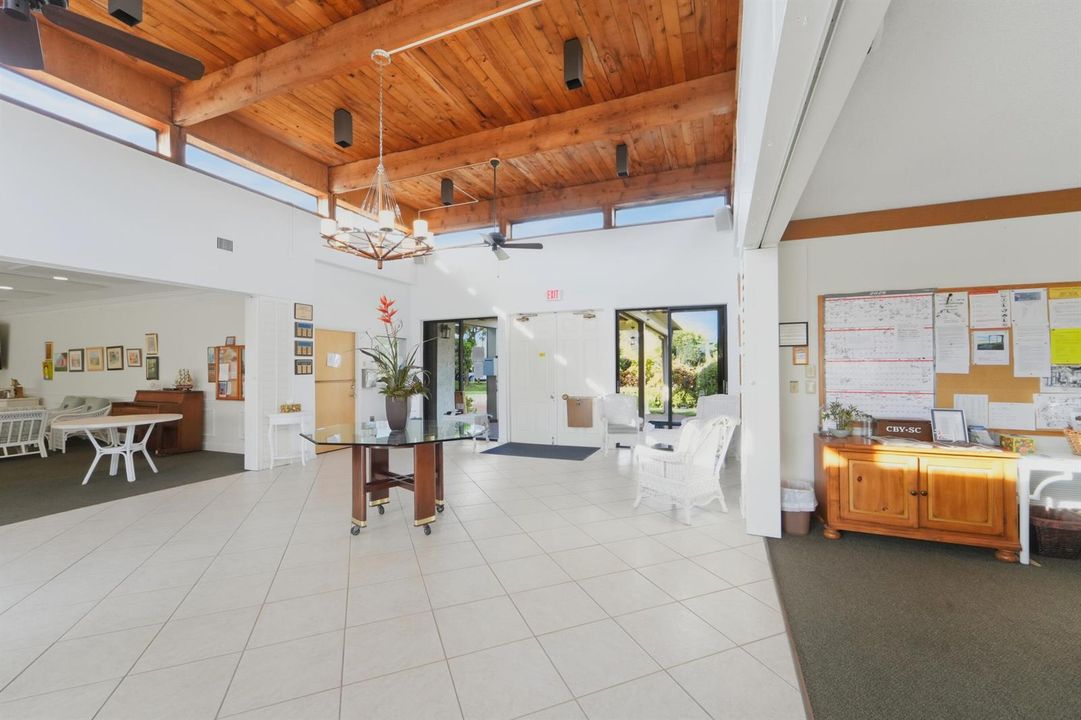Club House Entrance