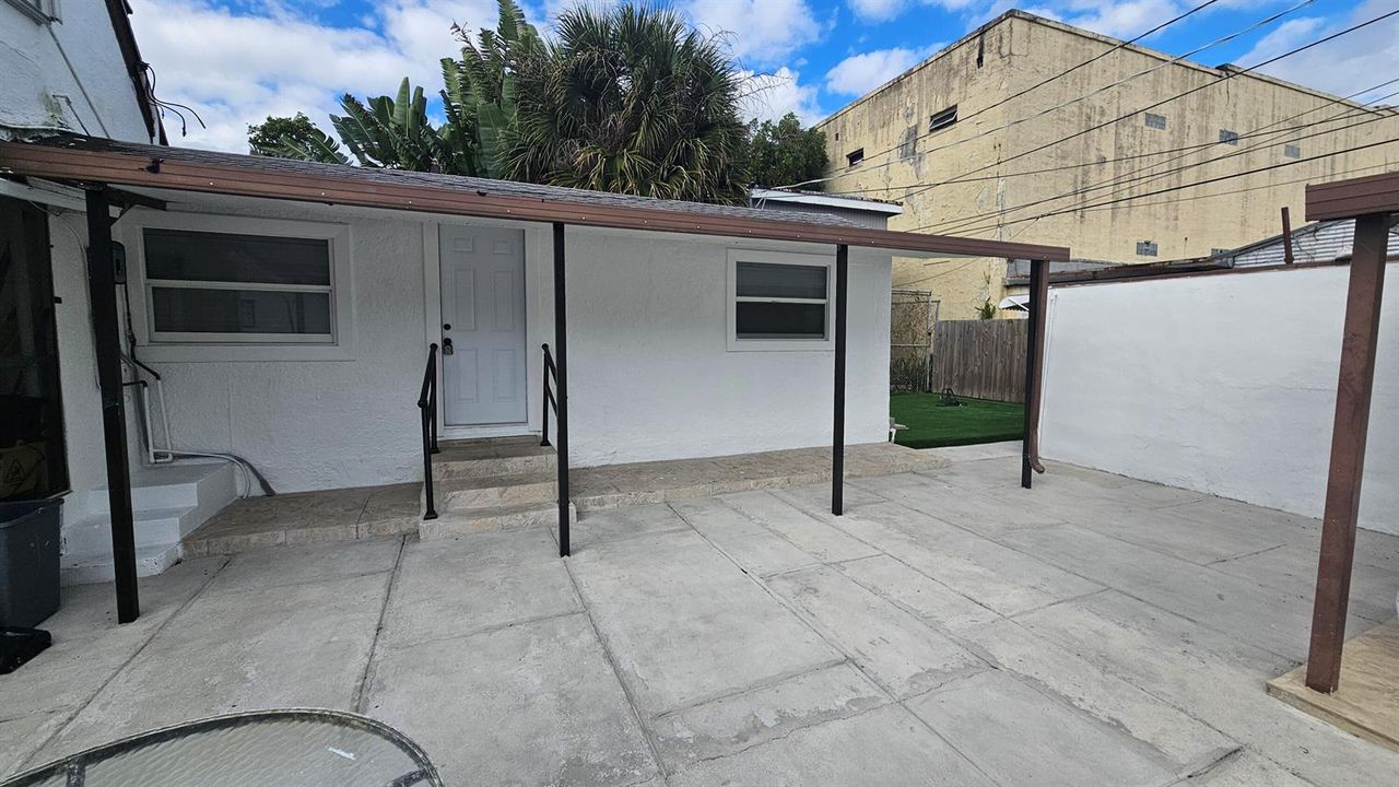 front entrance