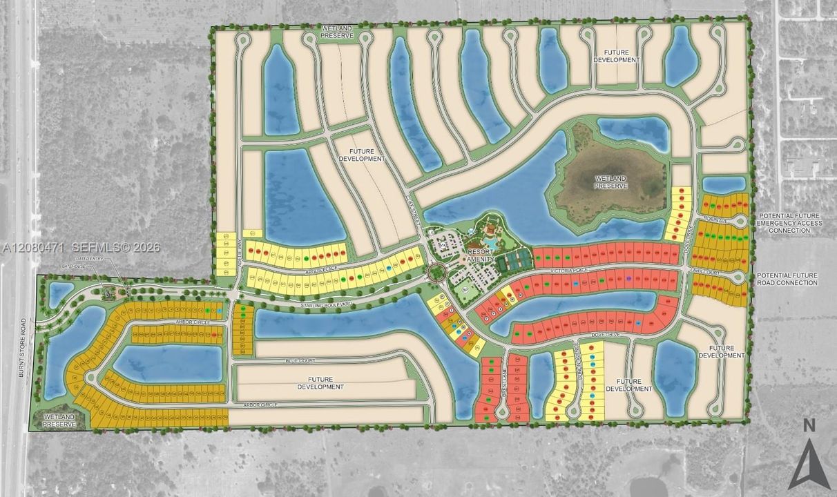 Esplanade at Starling Sitemap