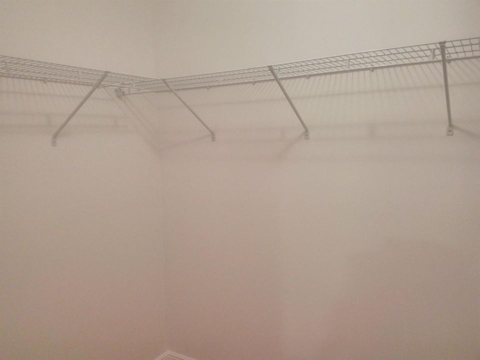 Primary walk-in closet