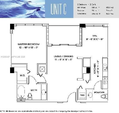 For Rent: $2,500 (1 beds, 1 baths, 677 Square Feet)