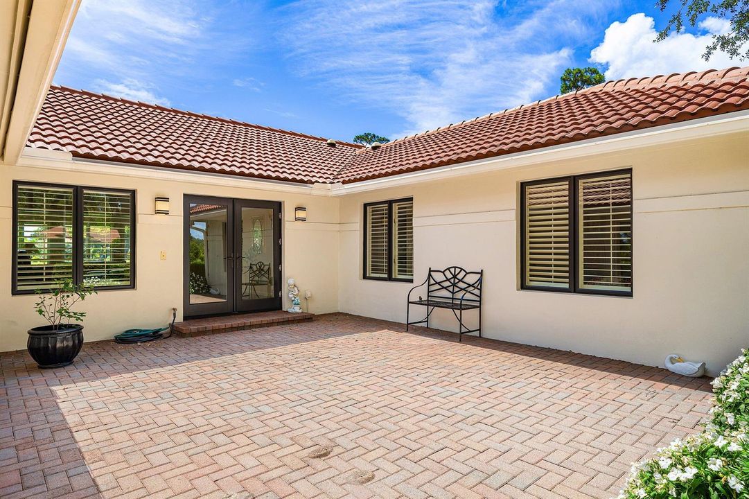 Open patio