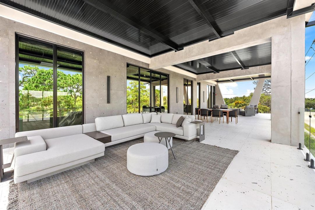 Patio and Seating Area