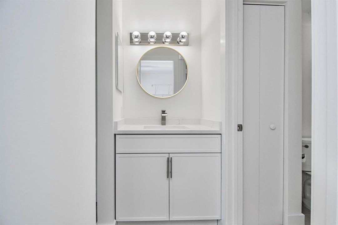 Seperate Dressing Area Vanity