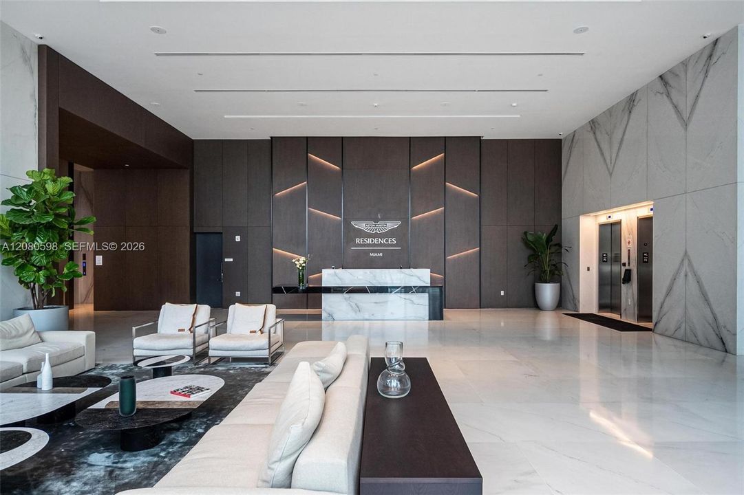 Floor 52-West Lobby.
