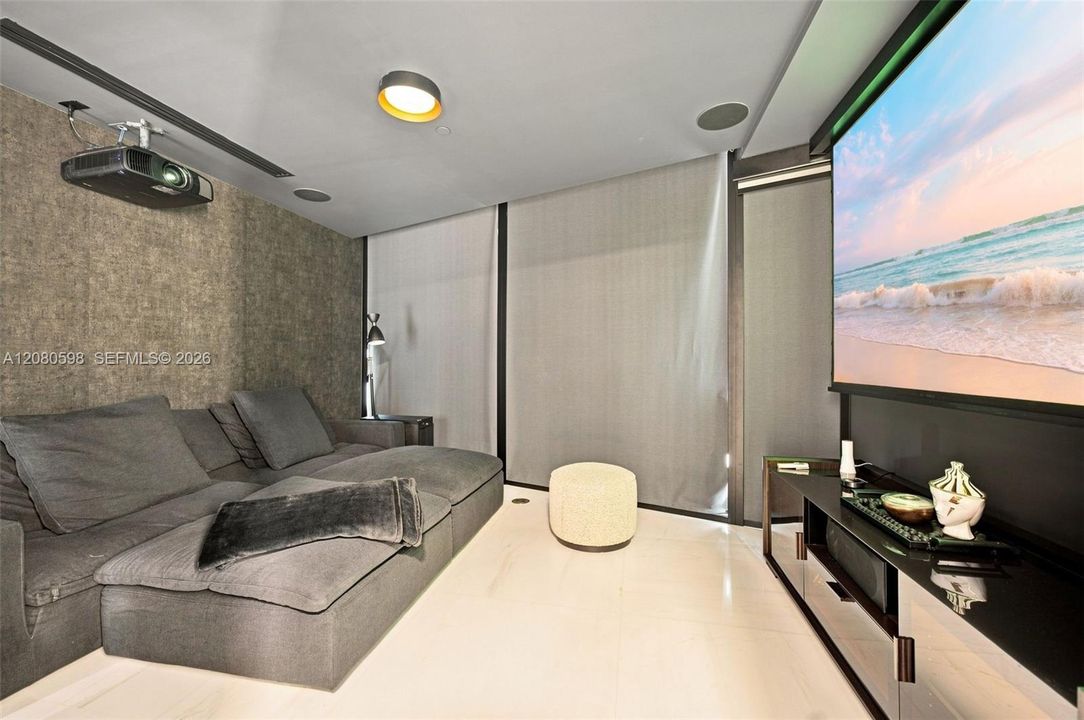 Media Room, that can be converted to a 3rd bedroom. Already has pillow top.