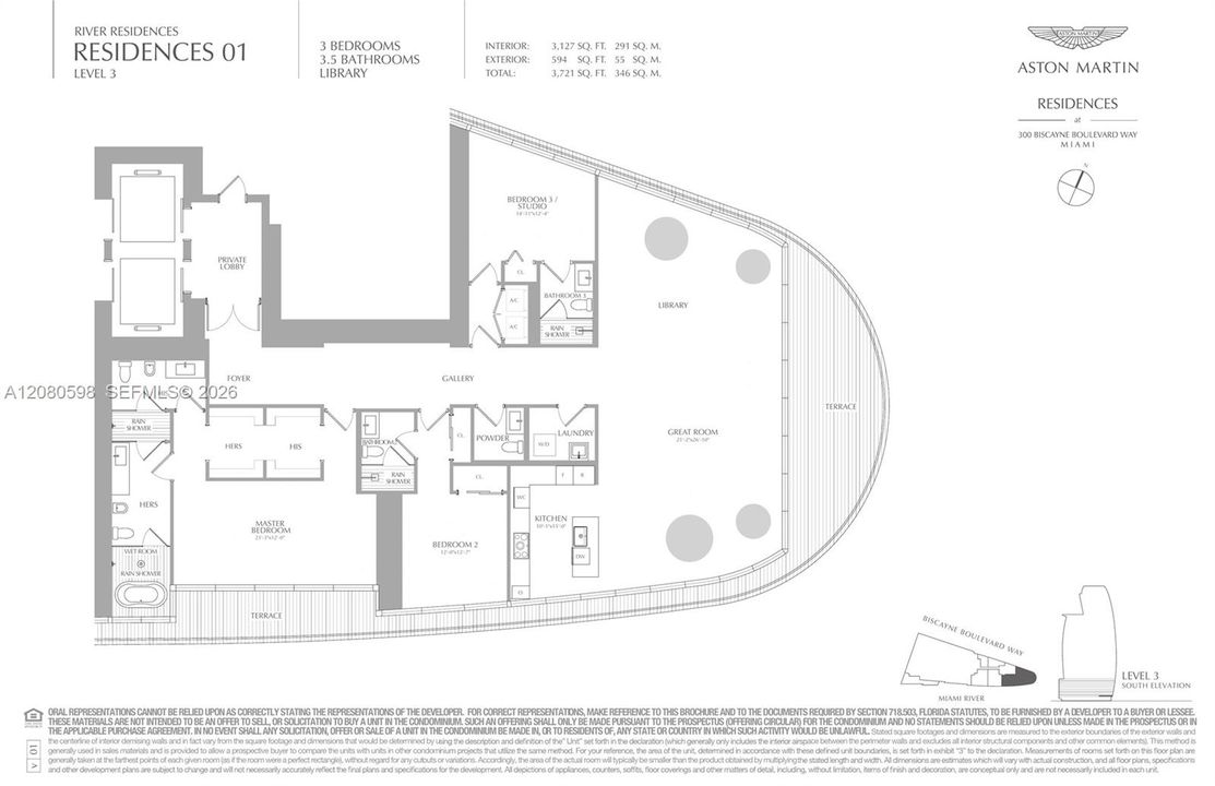 For Rent: $39,000 (3 beds, 3 baths, 3127 Square Feet)