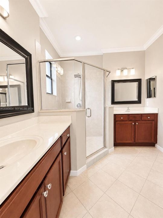 Master bathroom